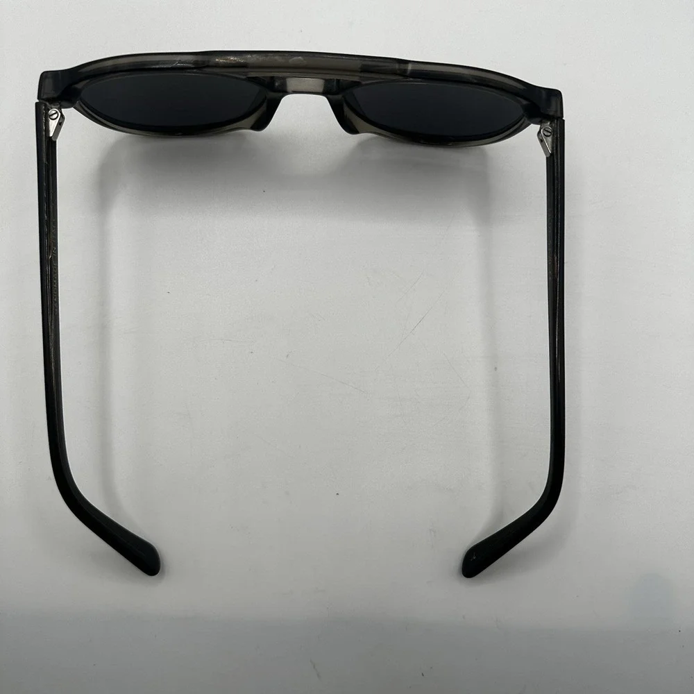 L.G.R Pilot 53-20 Gray Acetate Handmade Designer Italy Men's Designer Sunglasses